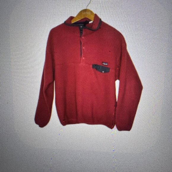Patagonia Sweaters - Vintage 90's Patagonia Synchilla T Snap Fleece Pullover Large